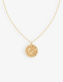 Astrid & Miyu Gemini zodiac necklace with cubic zirconia stones, imported from the UK