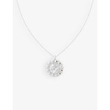 Astrid & Miyu Gemini zodiac necklace with cubic zirconia stones, imported from the UK