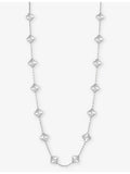 Van Cleef & Arpels Alhambra necklace in 18ct white gold, UK version