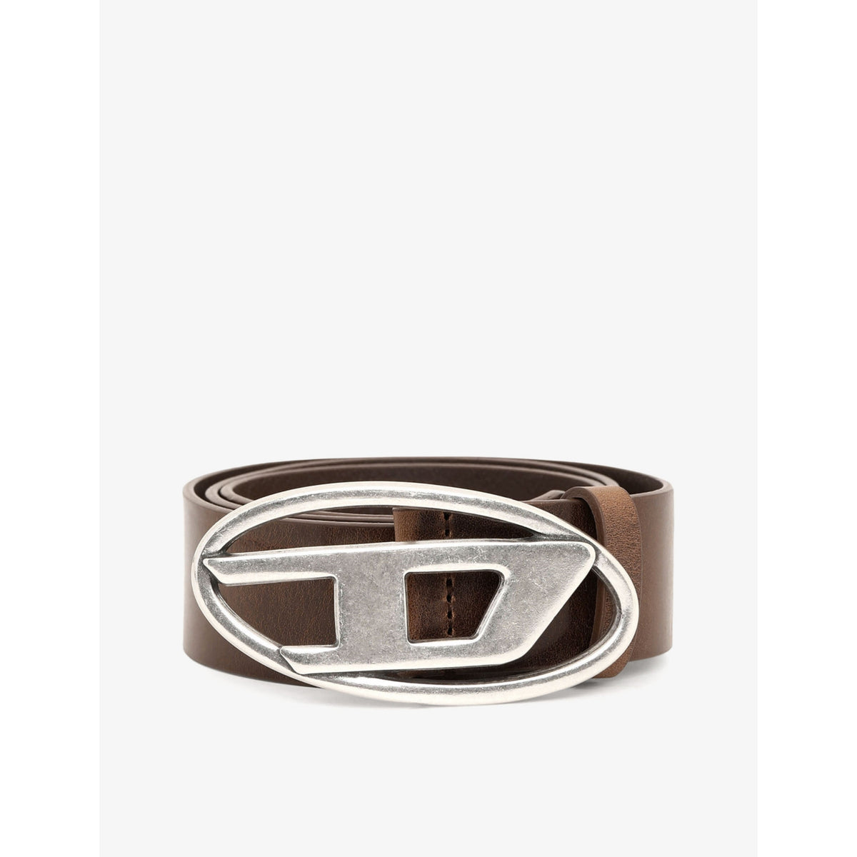 B-1dr logo-buckle leather belt - 30