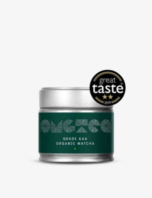 OMGTea AAA organic matcha green tea 30g, UK version
