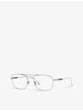 Tom Ford FT5848 aviator metal optical glasses, imported from the UK
