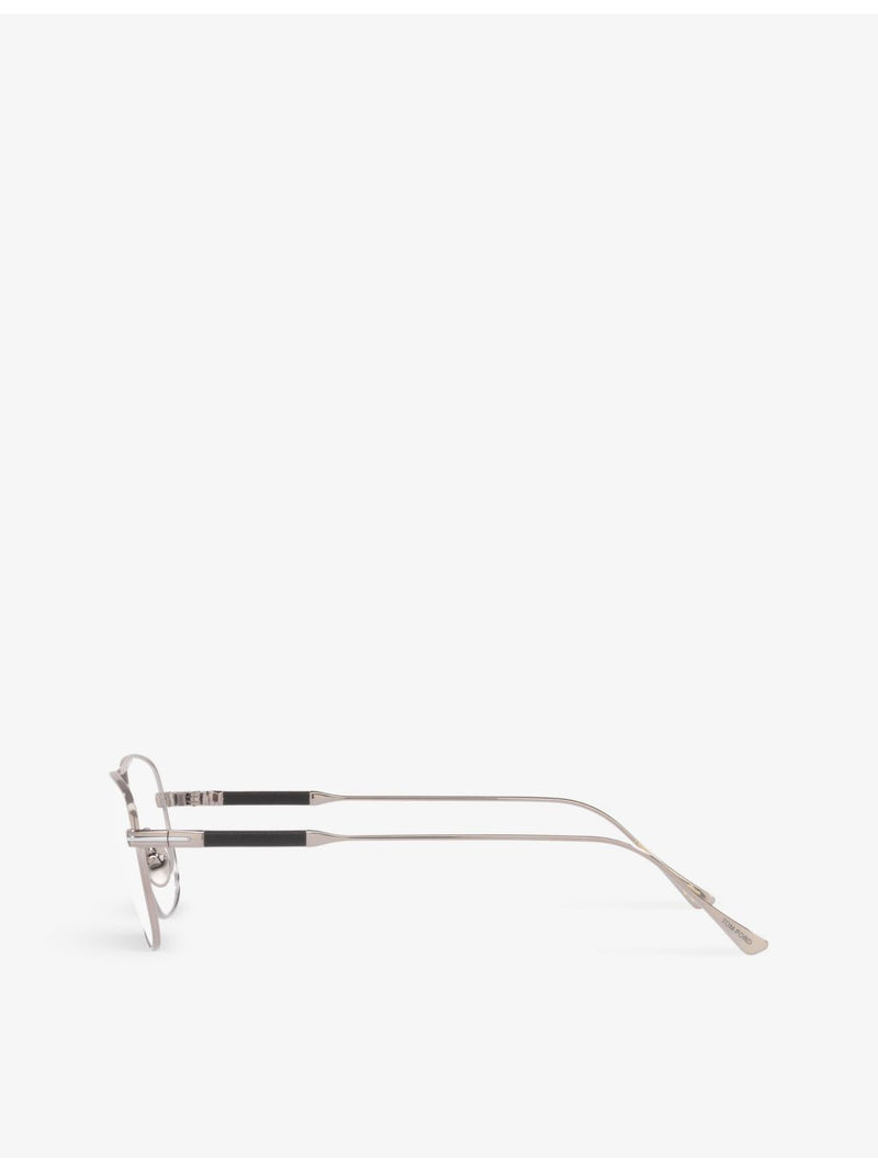 Tom Ford FT5848 aviator metal optical glasses, imported from the UK