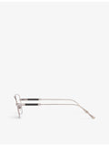 Tom Ford FT5848 aviator metal optical glasses, imported from the UK