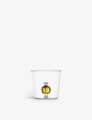 Ichendorf cactus handmade glass tumbler 8cm - British product