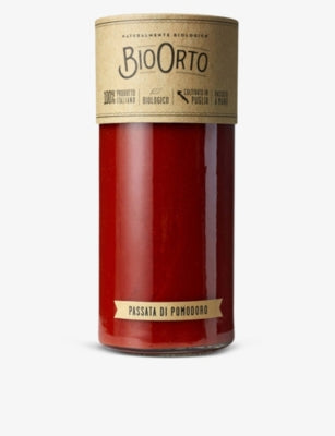BioOrto organic tomato passata 520g, imported from the UK