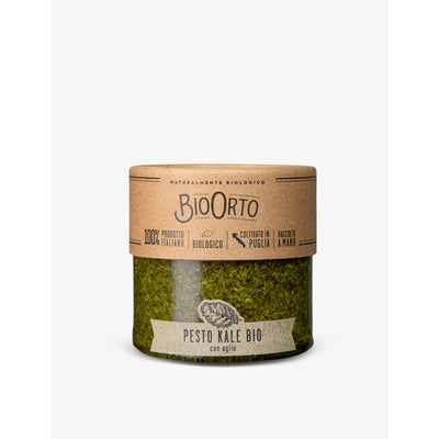 selfridges Bio Orto BioOrto organic kale pesto with garlic 185g- Buy online at McGrocer