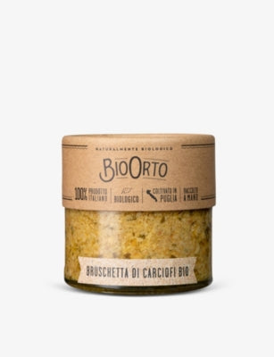 BioOrto organic artichoke bruschetta spread 180g, UK version