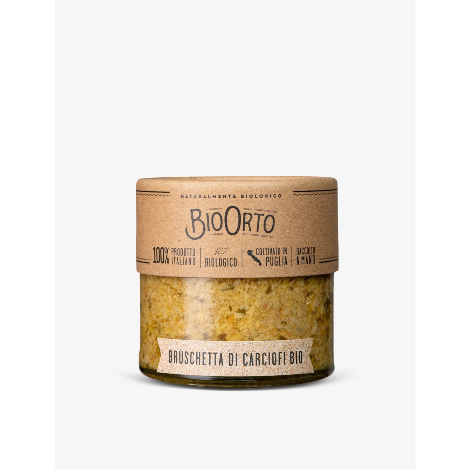 BioOrto organic artichoke bruschetta spread 180g, UK version