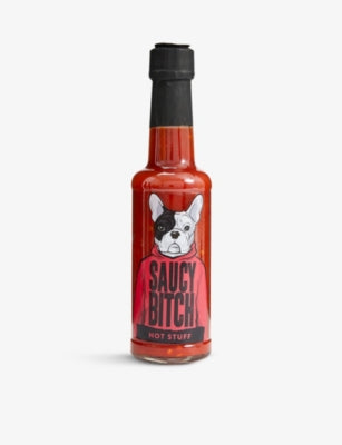 SaucyBitch Hot Stuff chilli sauce 150ml, UK version