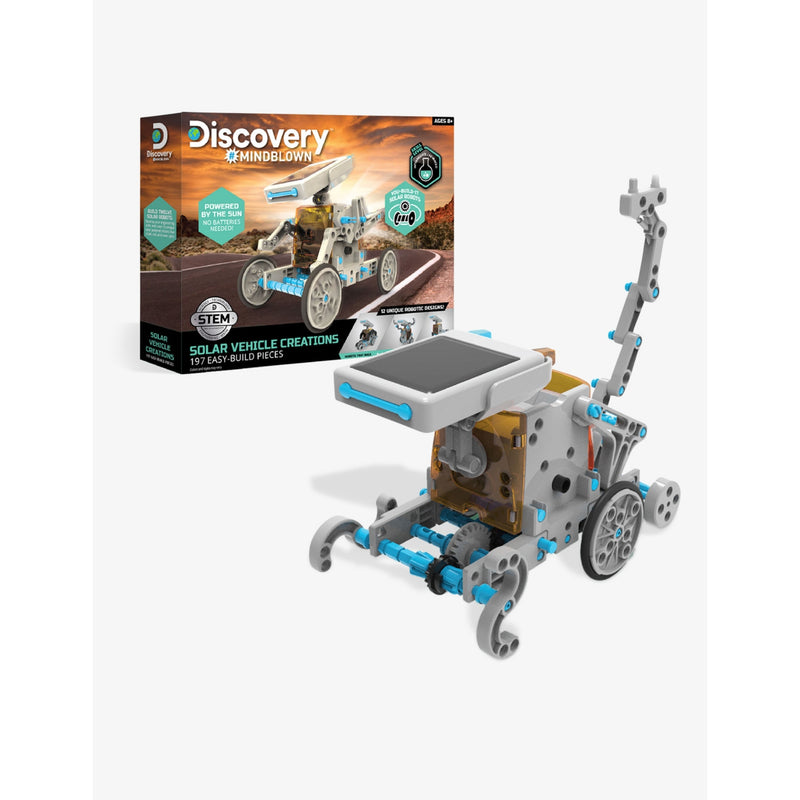 FAO Schwarz solar vehicle construction set with 197 pieces (British brand)