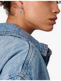 CARAT London Moxie sterling silver cubic zirconia earrings - British product