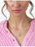 CARAT London sterling silver drop earrings with yellow cubic zirconia (British brand)