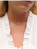 CARAT London Carissa gold vermeil cubic zirconia necklace 70cm, UK version