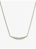 CARAT London Carissa gold vermeil cubic zirconia necklace 70cm, UK version