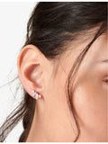 CARAT London Kira sterling silver earrings with cubic zirconia, UK version