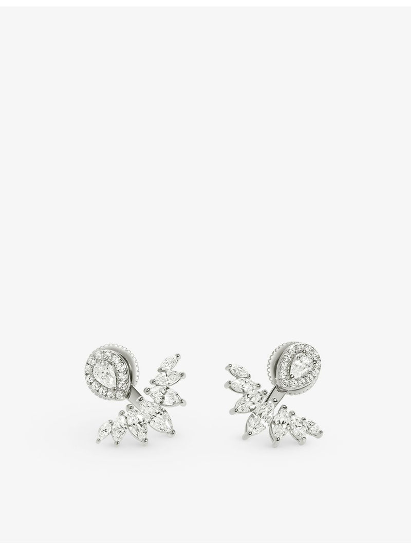CARAT London Suriya sterling silver cubic zirconia earrings - British product