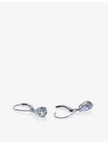 CARAT London pear-shaped cubic zirconia drop earrings 1.5ct, UK version