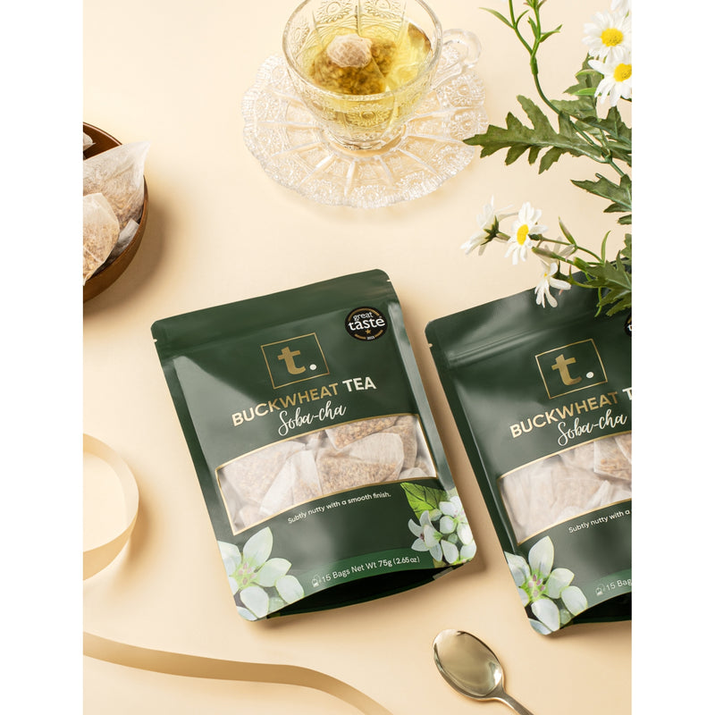 T. Buckwheat Tea roasted buckwheat 75g, imported from the UK