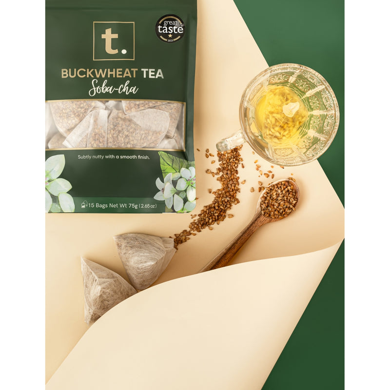 T. Buckwheat Tea roasted buckwheat 75g, imported from the UK