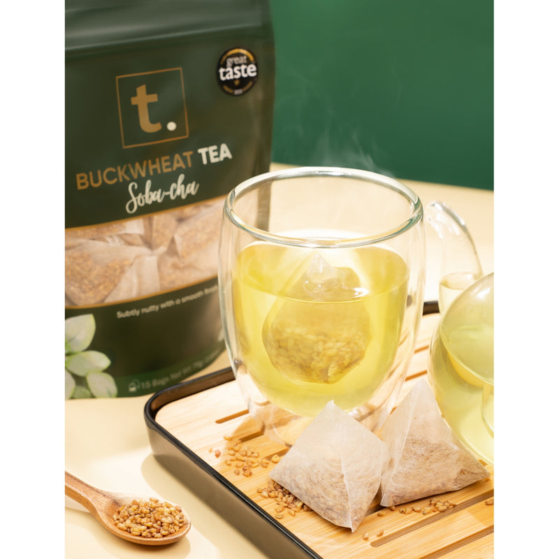 T. Buckwheat Tea roasted buckwheat 75g, imported from the UK