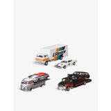 Hot Wheels Team Transport truck and race car 1:64 - British product