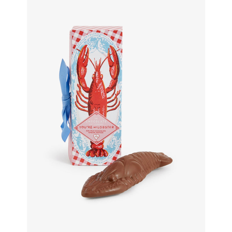 Sweet People lobster-shaped milk chocolate 50g, imported from the UK