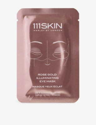 111SKIN Rose Gold illuminating eye mask pack of eight, UK version