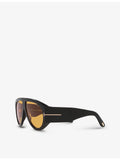 Tom Ford FT1044 pilot-frame acetate sunglasses, UK version