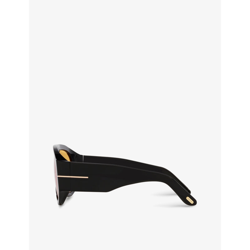 Tom Ford FT1044 pilot-frame acetate sunglasses, UK version