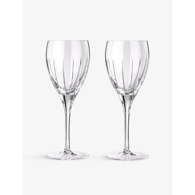 selfridges Christofle Iriana Crystal Red Wine Glasses Set of Two- Buy online at McGrocer