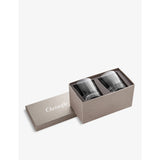 Christofle Iriana crystal lowball tumblers set of two 240ml (British brand)