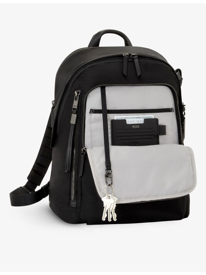 Tumi Halsey zip-pocket nylon backpack - British product