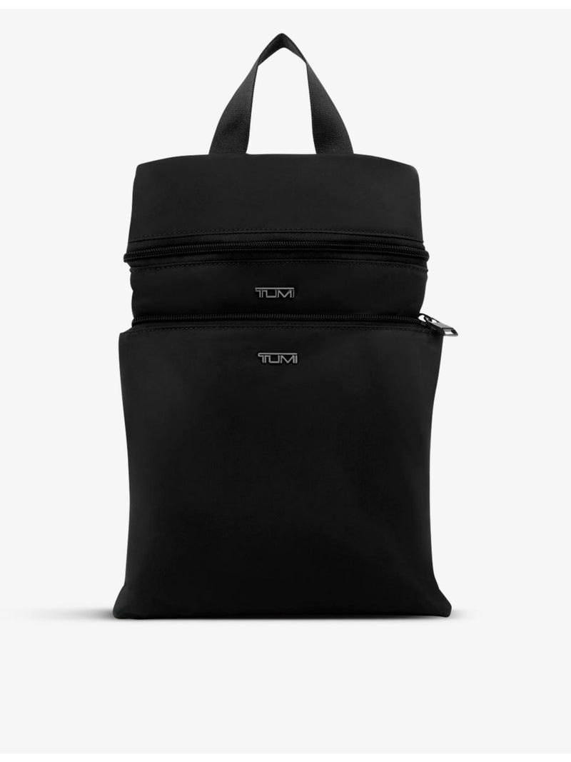 TUMI double-zip nylon backpack with add-a-bag strap, UK version