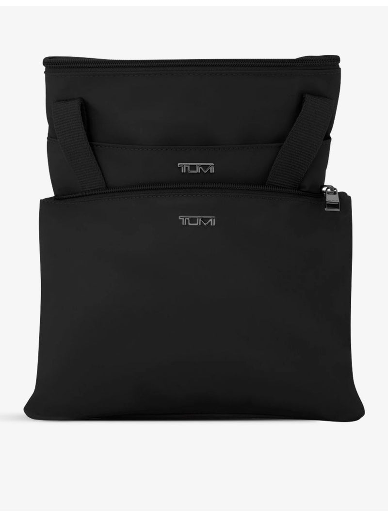 TUMI Just In Case double-zip nylon tote, imported from the UK