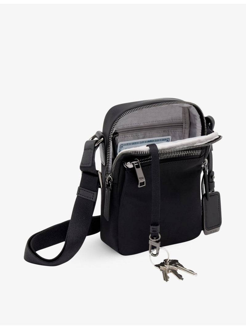 TUMI crossbody bag Persia double-zip nylon, imported from the UK