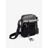 TUMI crossbody bag Persia double-zip nylon, imported from the UK