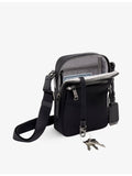 TUMI crossbody bag Persia double-zip nylon, imported from the UK