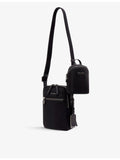 TUMI crossbody bag Persia double-zip nylon, imported from the UK