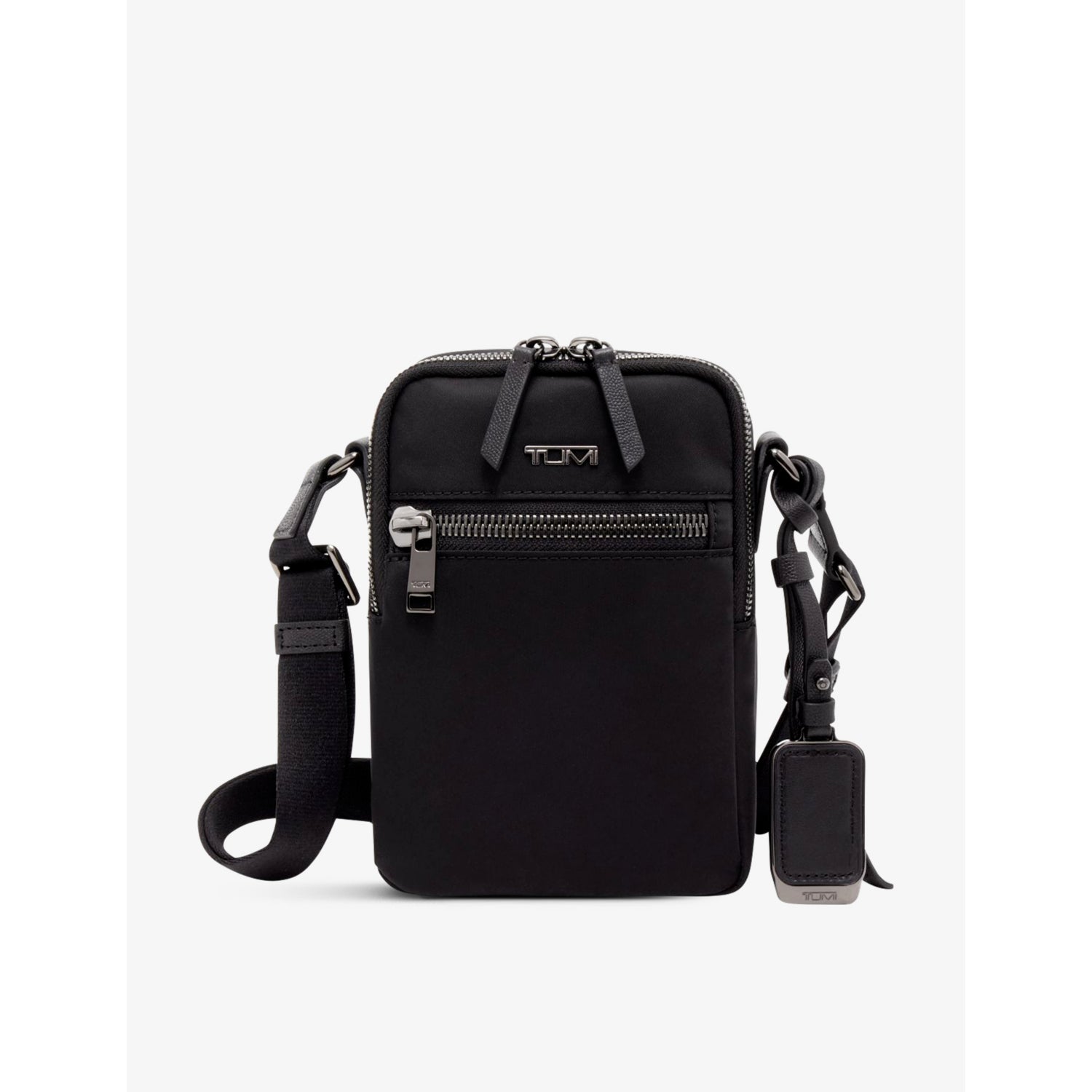 TUMI crossbody bag Persia double-zip nylon, imported from the UK