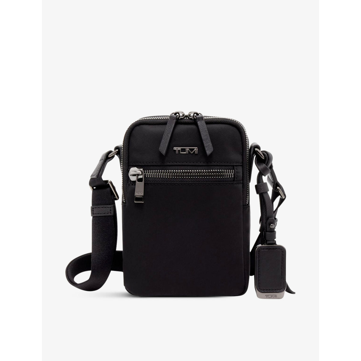TUMI crossbody bag Persia double-zip nylon, imported from the UK