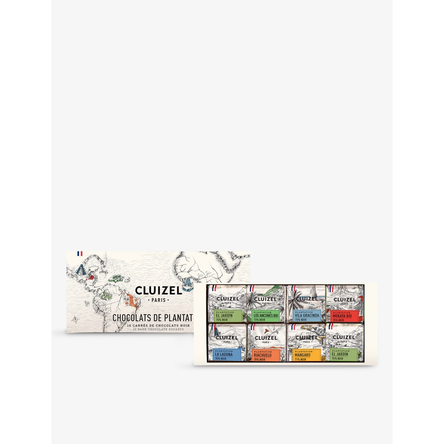 Michel Cluizel assorted chocolates box of 16 - British product