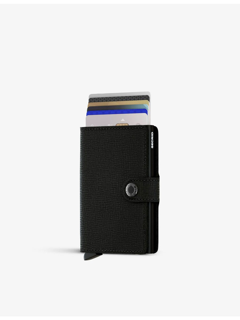Secrid Miniwallet Crisple leather and aluminium wallet - British product