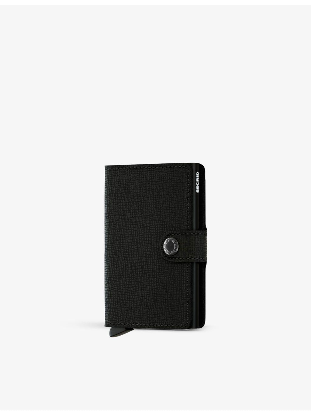 Secrid Miniwallet Crisple leather and aluminium wallet - British product