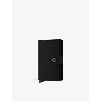 selfridges Secrid Miniwallet Crisple Leather and Aluminium Wallet- Buy online at McGrocer