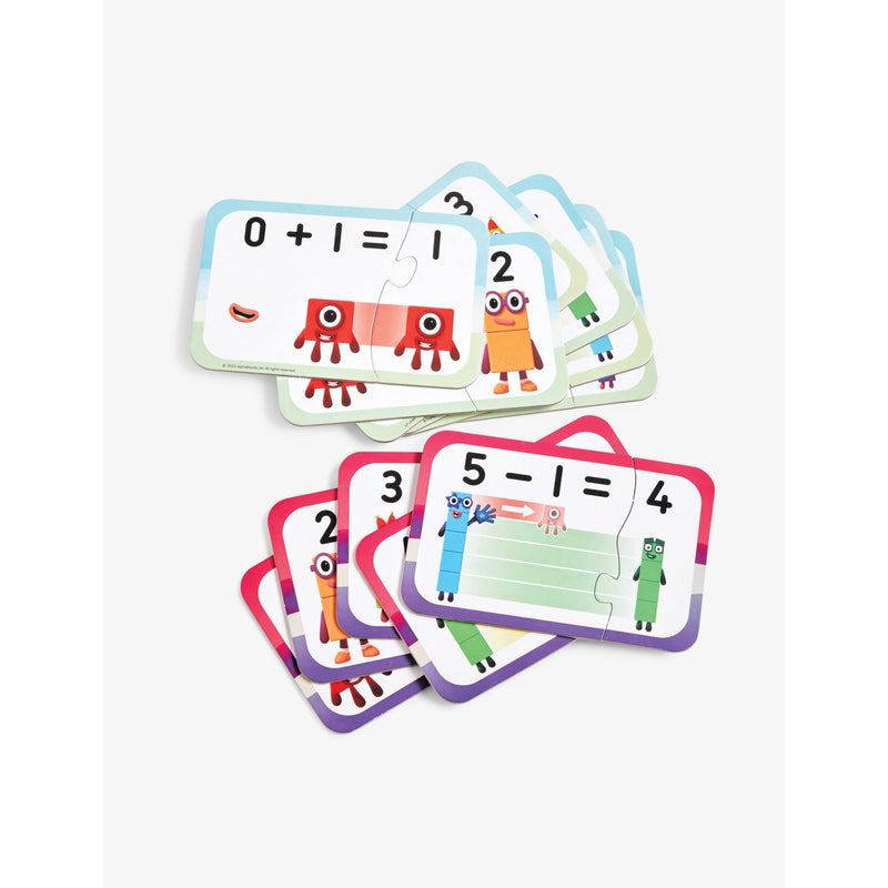 Numberblocks adding and subtracting puzzle set - British product