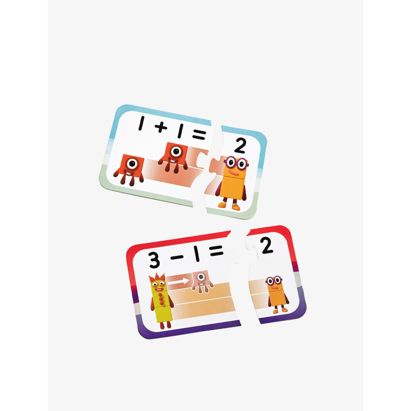 Numberblocks adding and subtracting puzzle set - British product