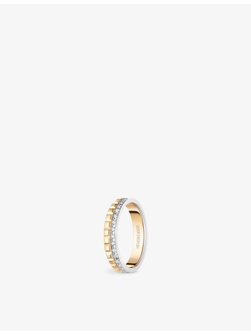 Boucheron Quatre diamond ring 0.24ct (British brand)