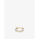 Quatre Radiant Edition 18ct yellow-gold, 18ct white-gold and 0.24ct diamond ring - K