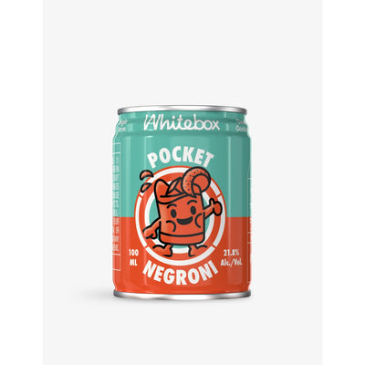 selfridges Whitebox Pocket Negroni Pre-Mixed Cocktail 100ml- Buy online at McGrocer
